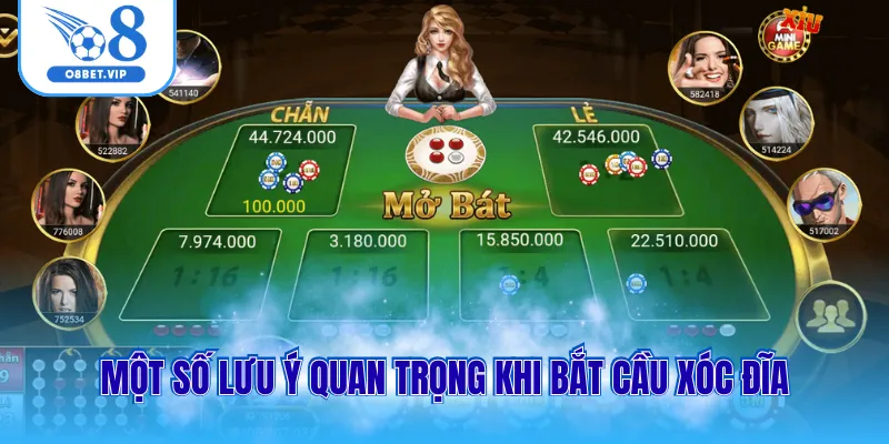 Một số lưu ý quan trọng áp dụng phương pháp chơi xóc đĩa
