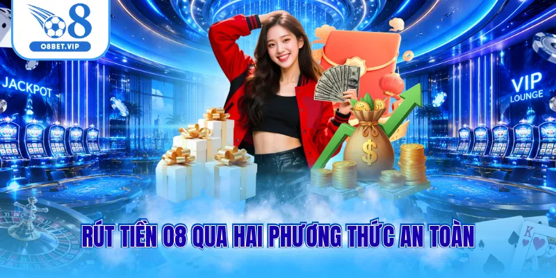 Rút Tiền O8 1 Rút tiền O8 qua hai phương thức an toàn
